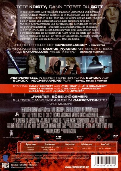 Produktbild: Kristy - Bloody Movies Collection