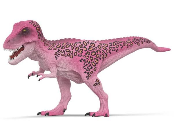 schleich 72272 - Dinosaurs, Animal print T-Rex, pink, limitierte Sammelfigur, 31,5 cm