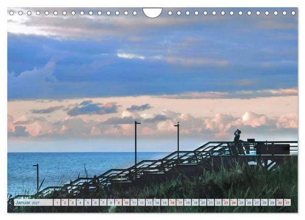 Produktbild: Strand-Einsamkeit. Ein Sylter Winter (Wandkalender 2027 DIN A4 quer), CALVENDO Monatskalender
