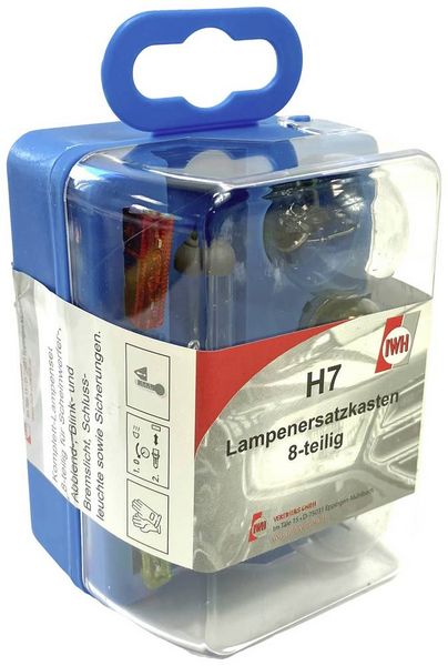 Produktbild: IWH 019367 Halogen Leuchtmittel Ersatzlampenbox H7 55 W, 5 W, 21W 12V