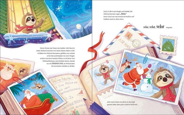 Produktbild: Santa Clausi - Ein Faultier rettet Weihnachten