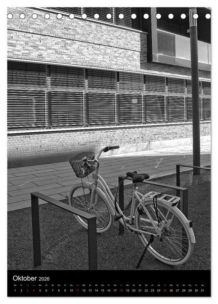 Produktbild: M&uuml;lheim an der Ruhr Edition Black & White 2026 (Tischkalender 2026 DIN A5 hoch), CALVENDO Monatskalender