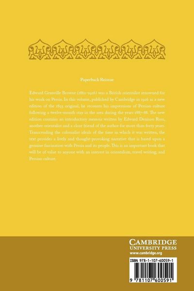 Produktbild: A Year Amongst the Persians