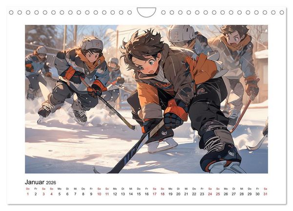 Produktbild: Der Jungen-Kalender (Wandkalender 2026 DIN A4 quer), CALVENDO Monatskalender