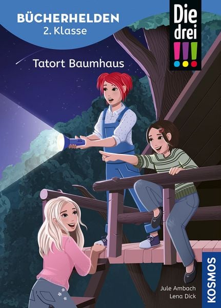 Produktbild: Die drei !!!, B&uuml;cherhelden 2. Klasse, Tatort Baumhaus