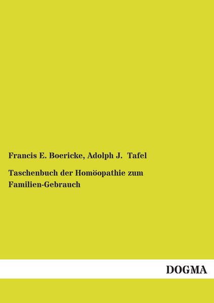 Produktbild: Taschenbuch der Hom&ouml;opathie zum Familien-Gebrauch