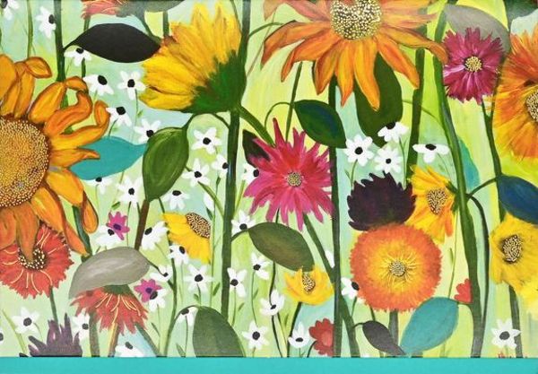 Sunflower Dreams Note Cards (14 Cards, 15 Self-Sealing Envelopes)