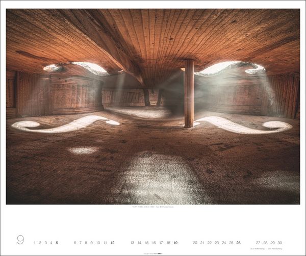 Produktbild: Architecture in Music Kalender 2027 - Musikinstrumente von innen
