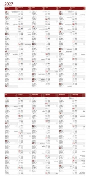 Produktbild: Lokomotiven Kalender 2027 - 30x30 - Art12