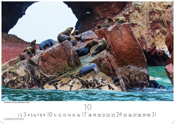 Produktbild: Peru Kalender 2027 &ndash; Wandkalender | Fotokalender S&uuml;damerika 24x35cm &ndash; Bildkalender mit faszinierenden Natur- und Kulturszenen f&uuml;r Reisefans, S&uuml;damerika-Liebhaber & Tr&auml;umer
