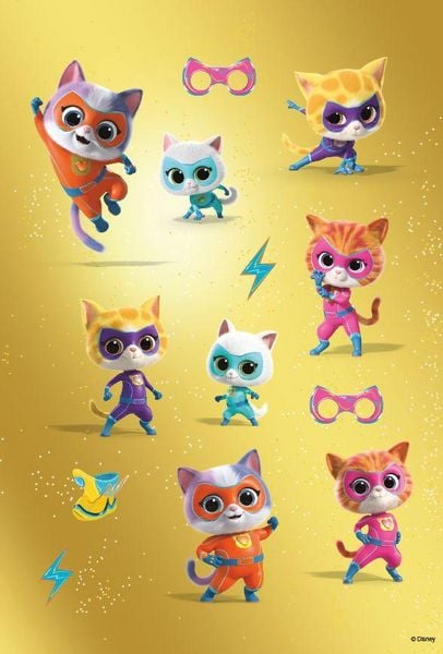 Produktbild: Disney Junior SuperKitties: Superstarker Sticker- und Malspa&szlig;