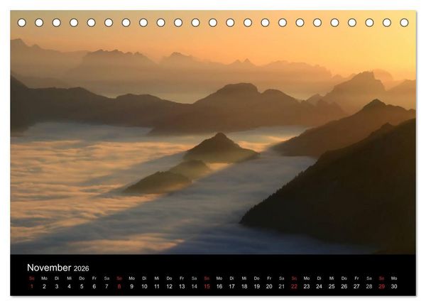 Produktbild: Der Sonne entgegen (Tischkalender 2026 DIN A5 quer), CALVENDO Monatskalender