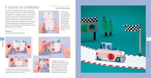 Produktbild: Origami, coches, embarcaciones, trenes y mucho m&aacute;s : 35 medios de transporte para plegar en un instante
