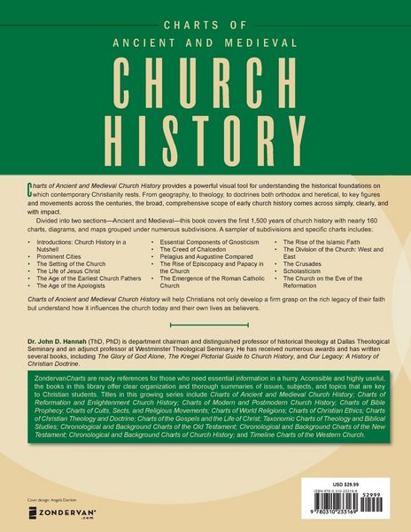 Produktbild: The Charts of Ancient and Medieval Church History [With CD-ROM]