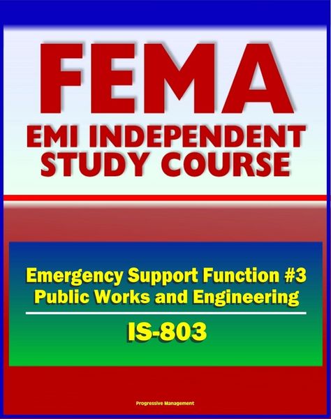 Produktbild: 21st Century FEMA Study Course: Emergency Support Function #3 Public Works and Engineering (IS-803) - U.S. Army Corps of Engineers (USACE), ENGlink