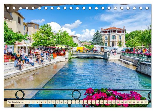 Produktbild: Provence. Licht und Lebensfreude (Tischkalender 2027 DIN A5 quer), CALVENDO Monatskalender