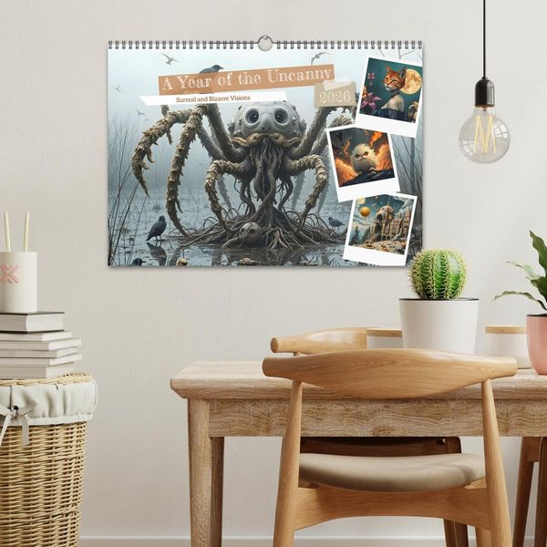 Produktbild: A Year of the Uncanny (Wall Calendar 2026 DIN A3 landscape), CALVENDO 12 Month Wall Calendar
