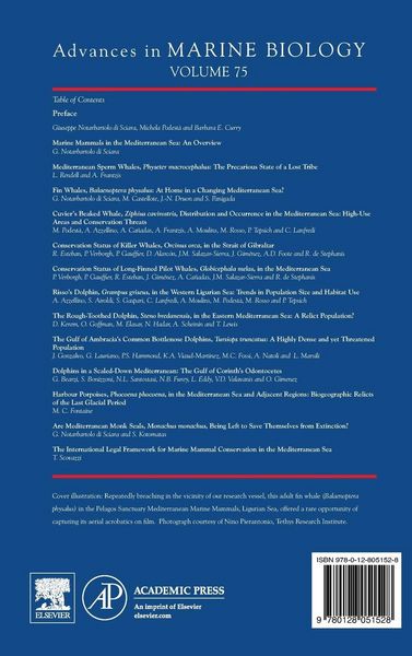 Produktbild: Mediterranean Marine Mammal Ecology and Conservation