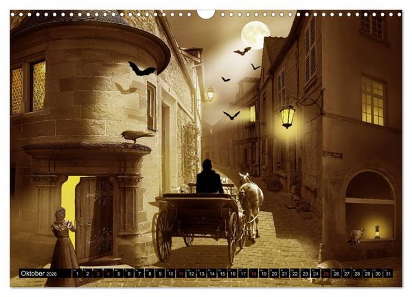 Produktbild: Mystische Vollmondn&auml;chte (Wandkalender 2026 DIN A3 quer), CALVENDO Monatskalender