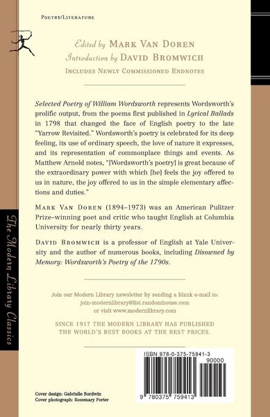 Produktbild: Selected Poetry of William Wordsworth