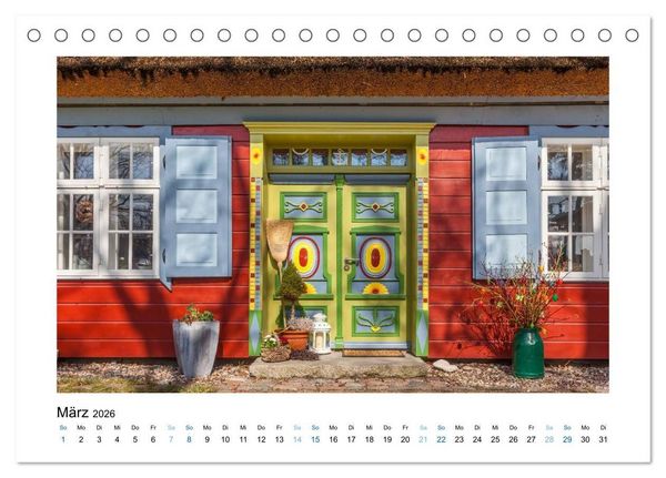 Produktbild: Wundersch&ouml;nes Mecklenburg-Vorpommern (Tischkalender 2026 DIN A5 quer), CALVENDO Monatskalender
