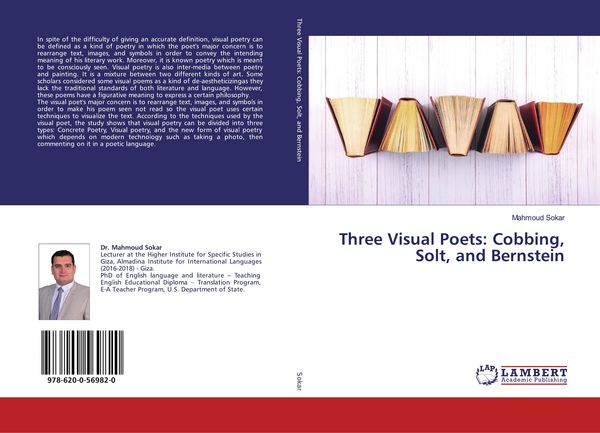 Produktbild: Three Visual Poets: Cobbing, Solt, and Bernstein