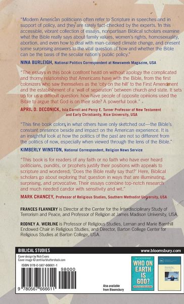 Produktbild: The Bible in Political Debate