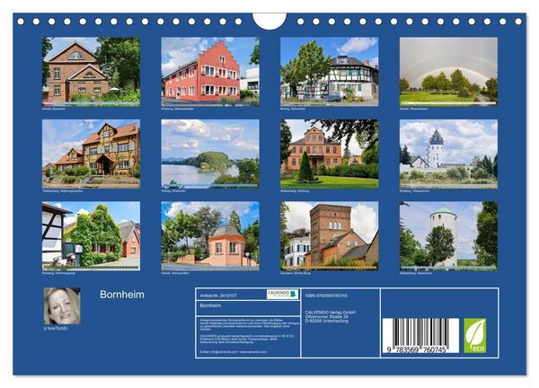 Produktbild: Bornheim (Wandkalender 2027 DIN A4 quer), CALVENDO Monatskalender