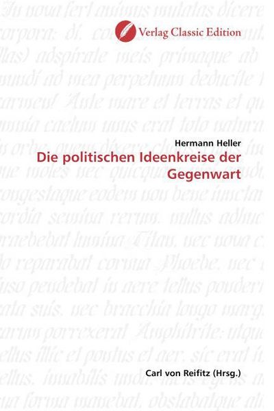 Produktbild: Heller, H: Die politischen Ideenkreise der Gegenwart