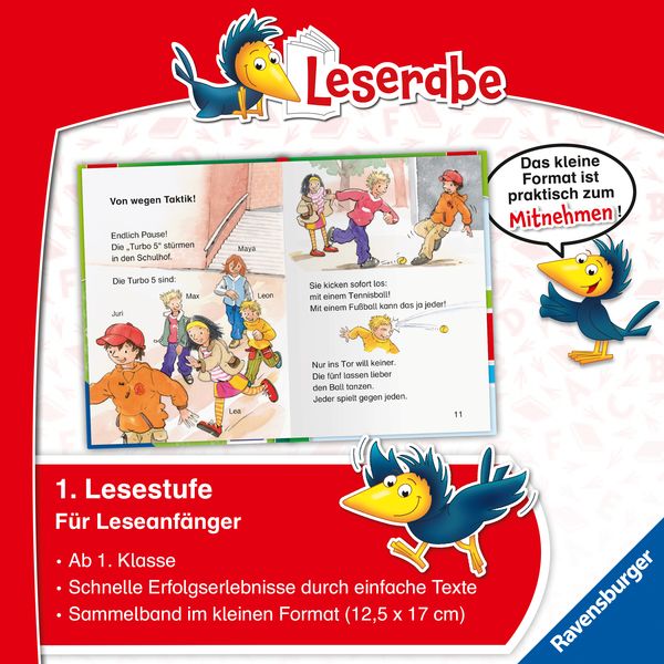 Produktbild: Leserabe Sonderausgaben - Erstlesegeschichten - Fu&szlig;ball