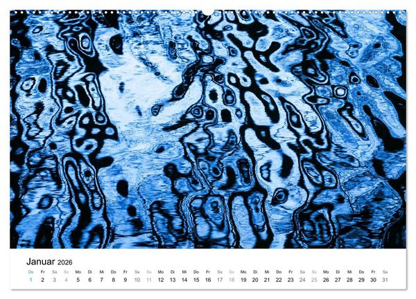 Produktbild: Wasser-Farben (Wandkalender 2026 DIN A2 quer), CALVENDO Monatskalender