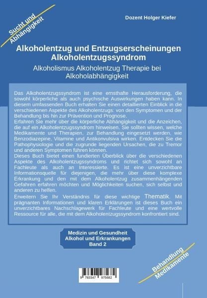 Produktbild: Alkoholentzug und Entzugserscheinungen Alkoholentzugssyndrom