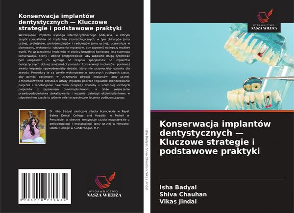 Produktbild: Konserwacja implant&oacute;w dentystycznych - Kluczowe strategie i podstawowe praktyki