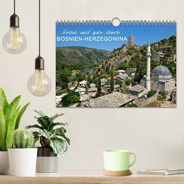 Produktbild: Kreuz und quer durch Bosnien-Herzegowina (Wandkalender 2026 DIN A4 quer), CALVENDO Monatskalender