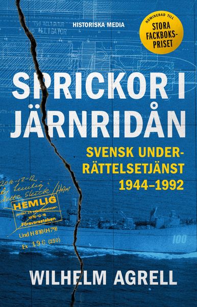 Produktbild: Sprickor i j&auml;rnrid&aring;n : svensk underr&auml;ttelsetj&auml;nst 1944-1992