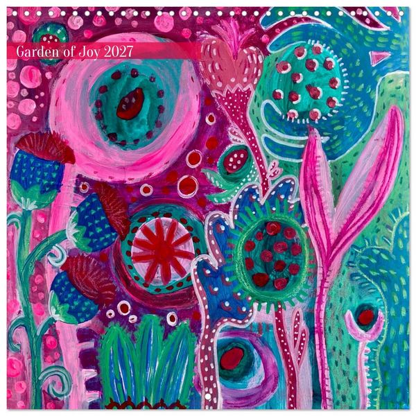 Produktbild: Garden Of Joy 2027 (Wall Calendar 2027 12 &times; 12 Inch) CALVENDO 12 Month Wall Calendar