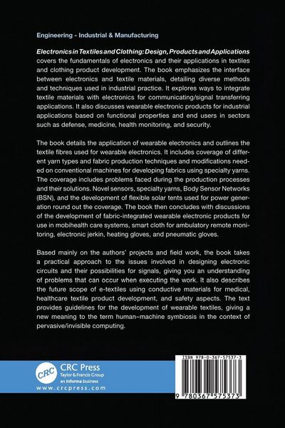 Produktbild: Electronics in Textiles and Clothing