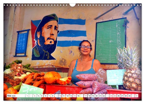 Produktbild: VIVA FIDEL 2026 (Wandkalender 2026 DIN A3 quer), CALVENDO Monatskalender