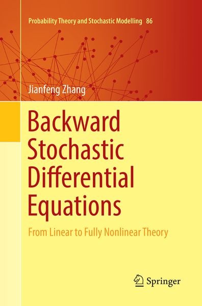 Produktbild: Backward Stochastic Differential Equations