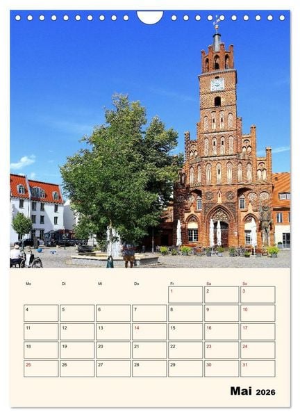 Produktbild: Brandenburg an der Havel - Ein Rundgang (Wandkalender 2026 DIN A4 hoch), CALVENDO Monatskalender