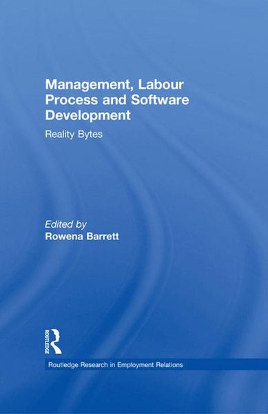 Produktbild: Management, Labour Process and Software Development