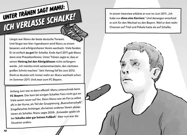 Produktbild: Mein Fu&szlig;ballheld Manuel Neuer &ndash; Seine Geschichte, seine Spiele, seine Rekorde