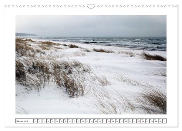 Produktbild: Die Ostseek&uuml;ste (Wandkalender 2026 DIN A3 quer), CALVENDO Monatskalender