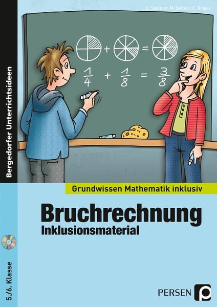 Bruchrechnung - Inklusionsmaterial, Set von Cathrin Spellner,Marco Bettner,Erik Dinges, Persen Verlag in der AAP Lehrerwelt GmbH, 978-3-403-23358-9