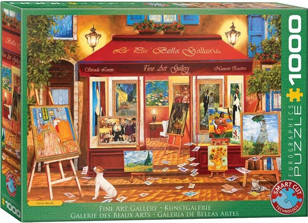 Eurographics 6000-5887 - Fine Art Gallery, Kunstgalerie, Puzzle, 1000 Teile