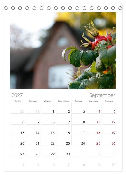 Produktbild: Tischplaner 2027 - F&ouml;hr 2027. Portr&auml;t einer Insel (A5 Tischkalender zum Aufstellen) CALVENDO