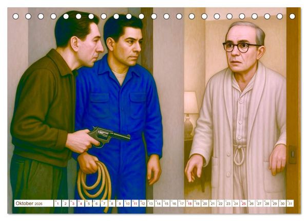 Produktbild: Truman Capote (Tischkalender 2026 DIN A5 quer), CALVENDO Monatskalender
