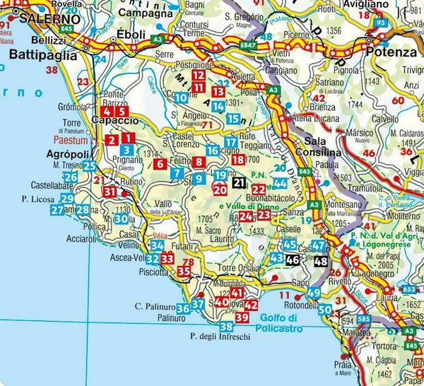 Produktbild: ROTHER Wanderf&uuml;hrer Cilento