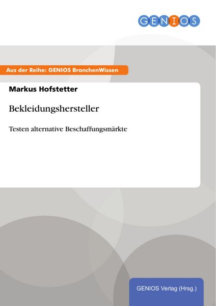 Produktbild: Bekleidungshersteller