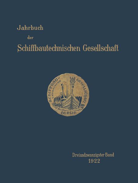 Produktbild: Jahrbuch der Schiffbautechnischen Gesellschaft